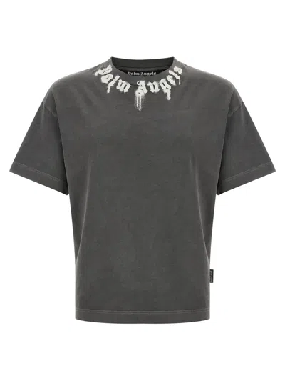PALM ANGELS PALM ANGELS LOGO PRINT T-SHIRT