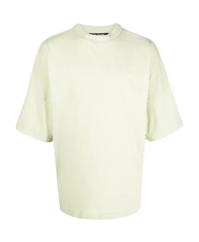 Palm Angels Logo-print T-shirt In White