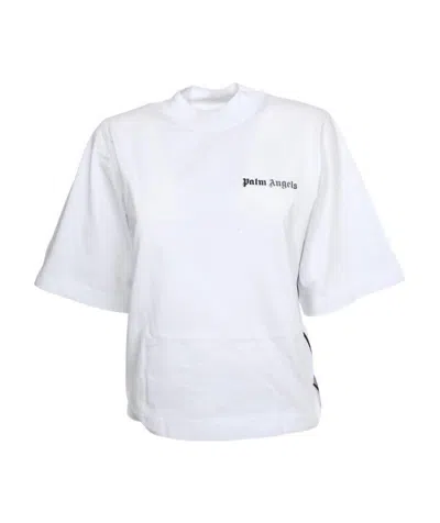 Palm Angels Logo-print T-shirt In White