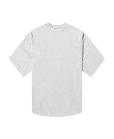 Palm Angels Logo-print T-shirt In White