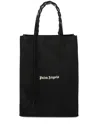 Palm Angels Logo-print Tote Bag In Black