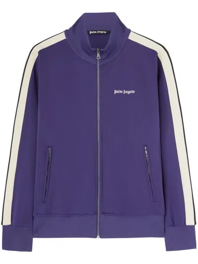 PALM ANGELS LOGO-PRINT TRACK JACKET