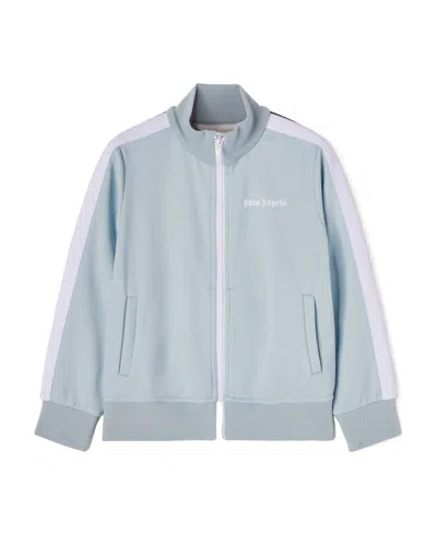 Palm Angels Logo-print Track Jacket In Blue