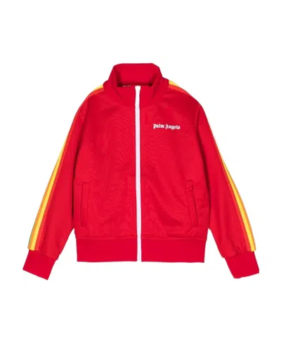 Palm Angels Logo-print Track Jacket In Red