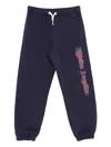 Palm Angels Logo-print Track Pants In Black