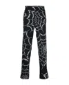 Palm Angels Man Pants Black Size Xl Polyester In Black