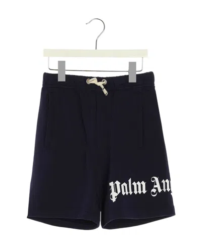 Palm Angels Logo-print Track Pants In Black