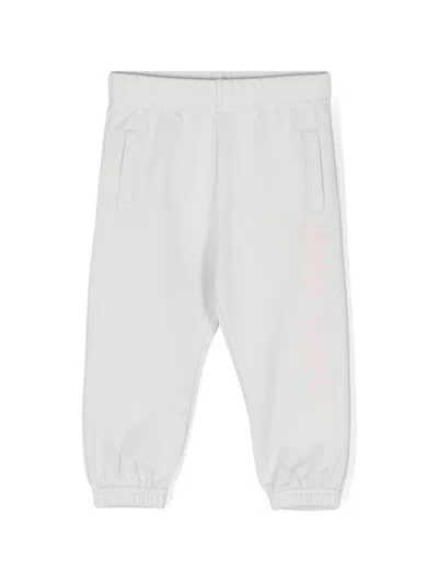 Palm Angels Babies' Logo-print Track Pants In Grey