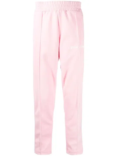 Palm Angels Logo-print Track Pants In Pink