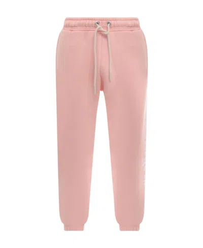 Palm Angels Logo-print Track Pants In Pink
