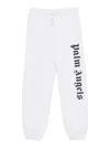 Palm Angels Logo-print Track Pants In White