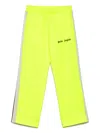 Palm Angels Logo-print Track Pants In Yellow