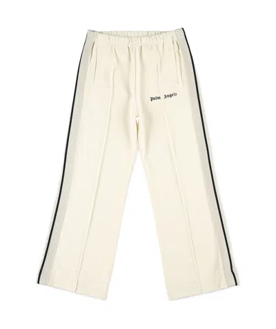 Palm Angels Logo-print Track Trousers In White