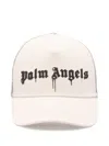 Palm Angels Logo-print Trucker Cap In Neutral