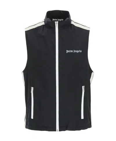 PALM ANGELS PALM ANGELS LOGO PRINTED VEST
