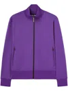 PALM ANGELS LOGO-PRINT ZIP-UP TRACK JACKET