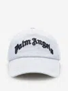Palm Angels Logo Embroidered Baseball Cap