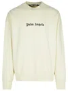 PALM ANGELS PALM ANGELS LOGO PRINTED CREWNECK SWEATSHIRT