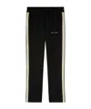 Palm Angels Logo-printed Elasticated Waist Track Pants In Black