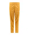 Palm Angels Logo-printed Elasticated Waist Track Pants In Orange