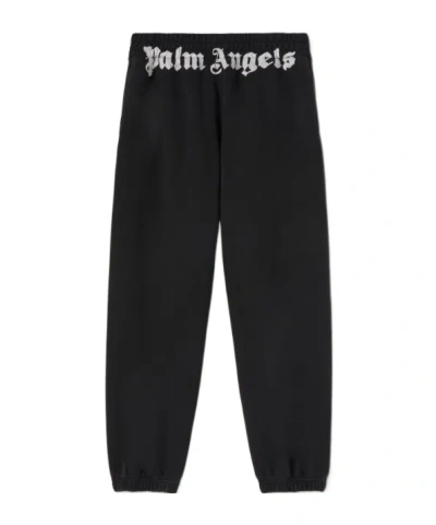 PALM ANGELS PALM ANGELS LOGO PRINTED JOGGING PANTS