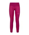 Palm Angels New Classic Training Leggings In Red
