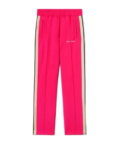 Palm Angels Man Pants Fuchsia Size L Polyester In Pink