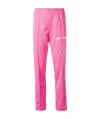Shop Palm Angels Logo Printed Sweatpants In Pink