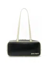 Palm Angels Logo Rectangular Shoulder Bag In Black