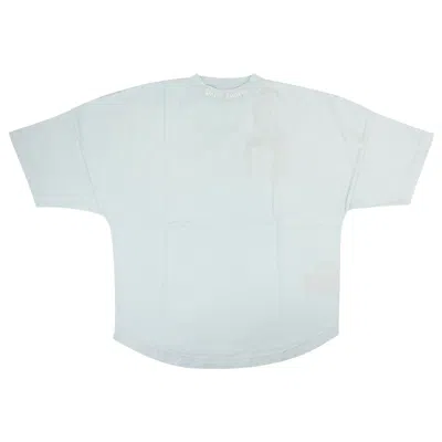 Pre-owned Palm Angels Logo Short-sleeve T-shirt 'light Blue'