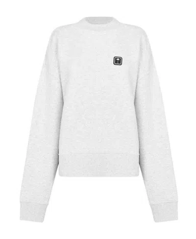 PALM ANGELS LOGO SPORTS SWEATER