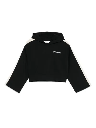 Palm Angels Logo Sweater In Black