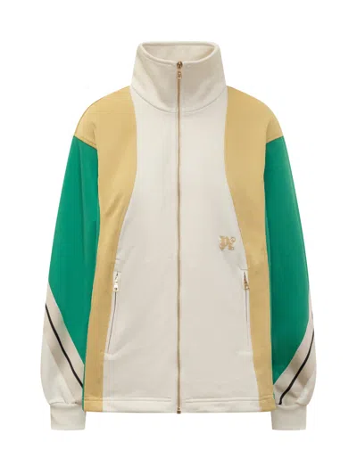 Palm Angels Logo Sweatshirt In Multi