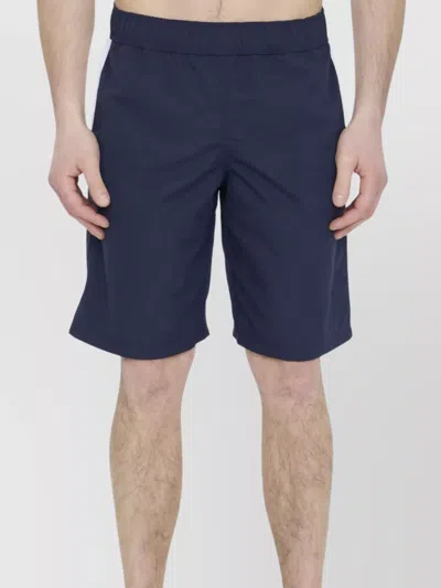 PALM ANGELS LOGO SWIMSHORTS FEATURING POCKETS