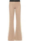 Palm Angels Side Stripe Detailed Flared Trousers