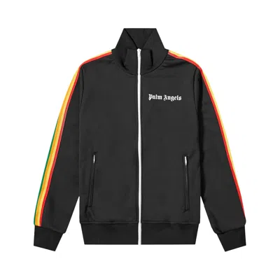 Pre-owned Palm Angels Logo Track Jacket 'black'