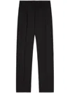 Palm Angels Elastic Waist Sweatpants In 黑色