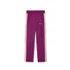 Palm Angels Contrast Band Joggers With Track In In Purple