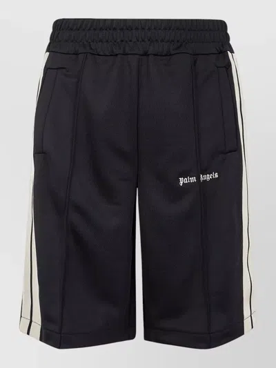 Palm Angels Pantaloncino Track Classic Logo Black Off White