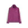 Palm Angels 'track Sweatshirt With Contrasting Bands In Pink
