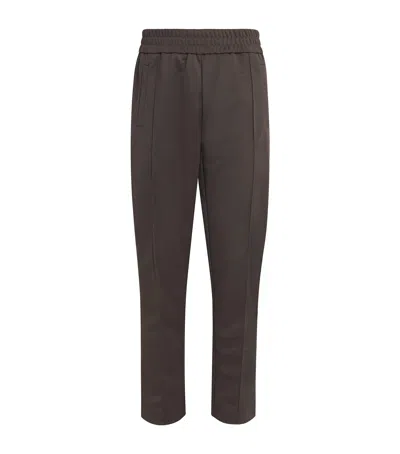 Palm Angels Logo Track Trousers In Black