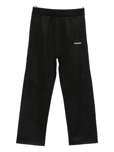 Palm Angels Kids' Logo Tracksuit Bottoms In Blue