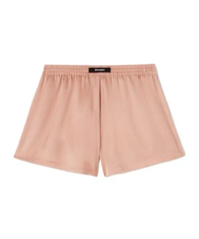 Palm Angels Logo Trademark Boxers In Nude