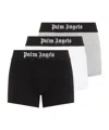 Palm Angels Men's Set Of Three Boxers | Size Small | Pmuh004c99fab001 Color 8484 In Black