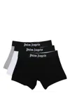 Palm Angels Logo-waistband Boxers (pack Of Three) In 8484 Multicolor Multicolor