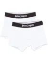 Palm Angels Two-pack Logo Waistband Boxers In White
