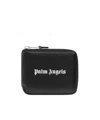 Palm Angels Classic Logo Zip Around In Black