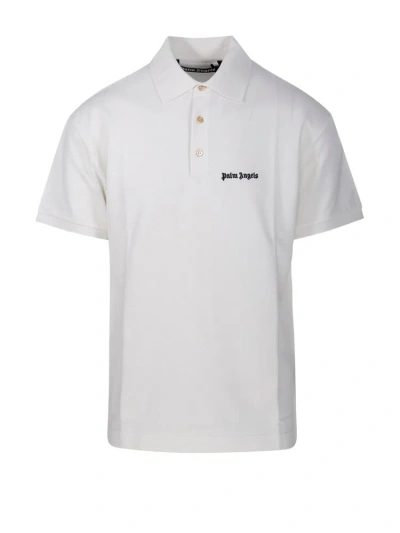 Palm Angels Logo In White