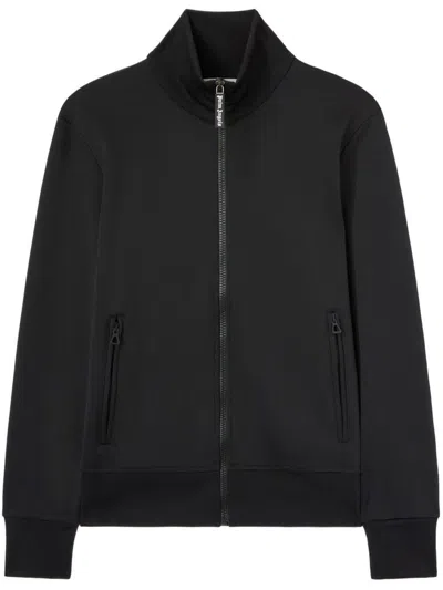 PALM ANGELS PALM ANGELS LOGO ZIPPED TRACK JACKET
