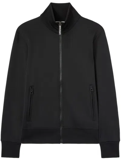 PALM ANGELS PALM ANGELS LOGO ZIPPED TRACK JACKET